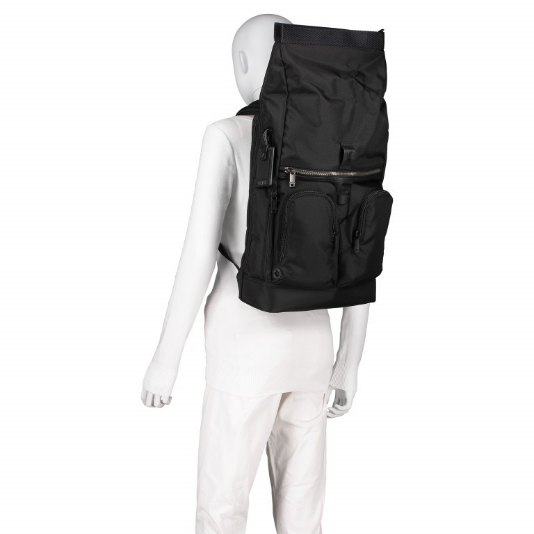 Rucksack Alpha Bravo Lance Black, Farbe: schwarz, Marke: Tumi, EAN: 0742315603568, Abmessungen in cm: 33x45x13, Bild 6 von 10