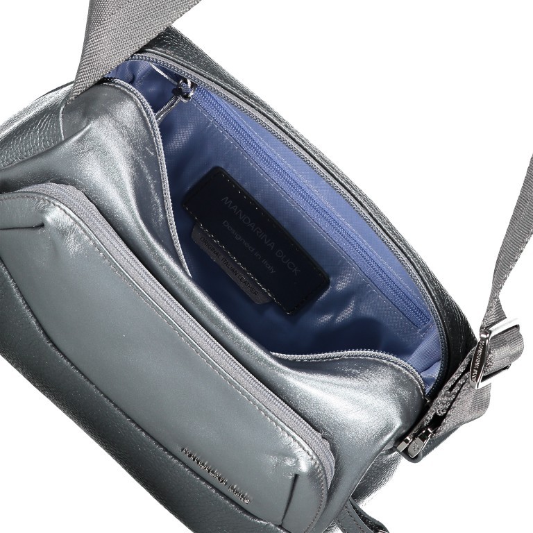 Umhängetasche Athena P10UPT17 Winter Sky, Farbe: grau, Marke: Mandarina Duck, EAN: 8032803735898, Abmessungen in cm: 23.5x17x9, Bild 8 von 8
