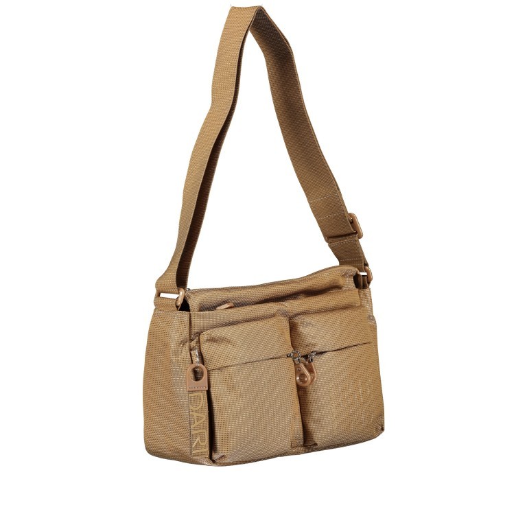 Umhängetasche MD20 QMTX5 Mustard Gold, Farbe: gelb, Marke: Mandarina Duck, EAN: 8032803737328, Abmessungen in cm: 28x19x11, Bild 2 von 6