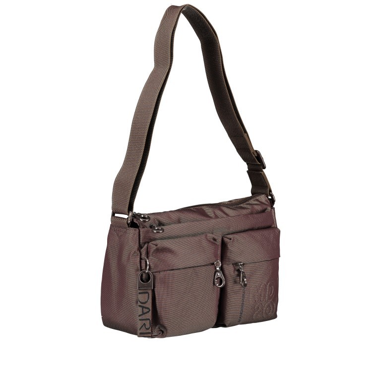 Umhängetasche MD20 QMTX5 Mole, Farbe: braun, Marke: Mandarina Duck, EAN: 8032803737335, Abmessungen in cm: 28x19x11, Bild 2 von 6