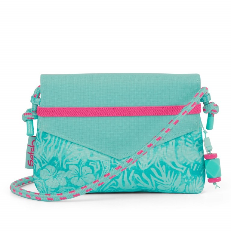 Tasche Clutch Girlsbag Aloha Mint, Farbe: grün/oliv, Marke: Satch, EAN: 4057081072804, Abmessungen in cm: 18x14x4, Bild 1 von 8