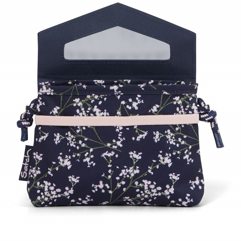 Tasche Clutch Girlsbag Bloomy Breeze, Farbe: blau/petrol, Marke: Satch, EAN: 4057081072811, Abmessungen in cm: 18x14x4, Bild 3 von 6