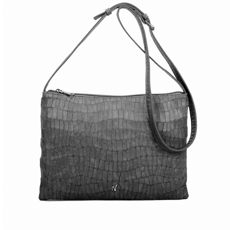 Umhängetasche Rike Grau, Farbe: grau, Marke: Vleder Bag, EAN: 4260648152660, Abmessungen in cm: 31.5x23.5x0.5, Bild 1 von 3