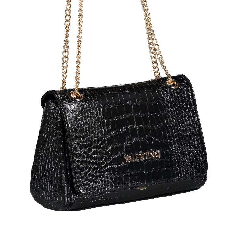 Umhängetasche Grote Nero, Farbe: schwarz, Marke: Valentino Bags, EAN: 8058043227245, Abmessungen in cm: 26.5x19x8, Bild 2 von 7