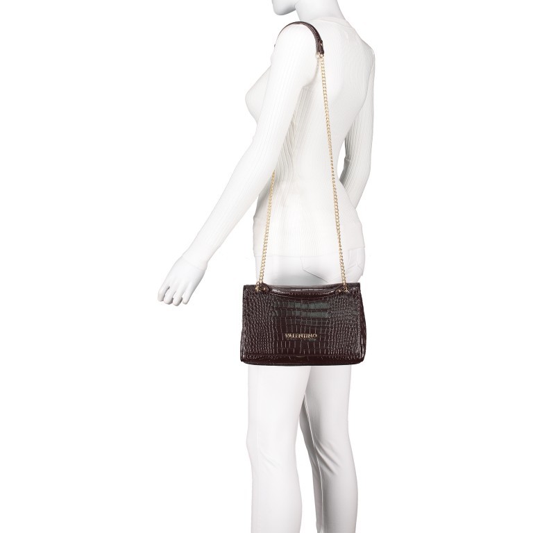 Umhängetasche Grote Nero, Farbe: schwarz, Marke: Valentino Bags, EAN: 8058043227245, Abmessungen in cm: 26.5x19x8, Bild 6 von 7