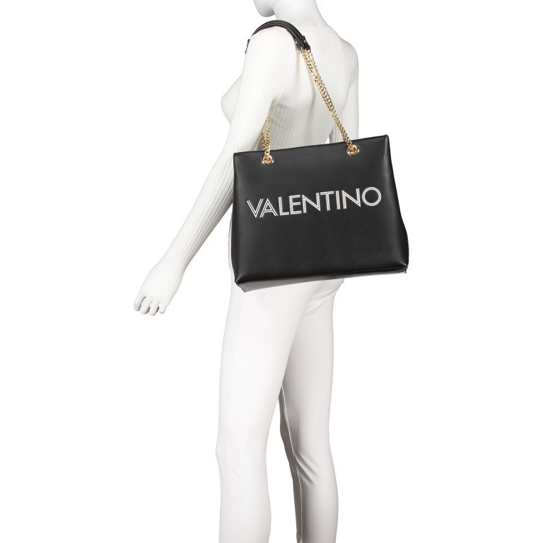 Shopper Jemaa Nero, Farbe: schwarz, Marke: Valentino Bags, EAN: 8058043229737, Abmessungen in cm: 36x27x13, Bild 4 von 5