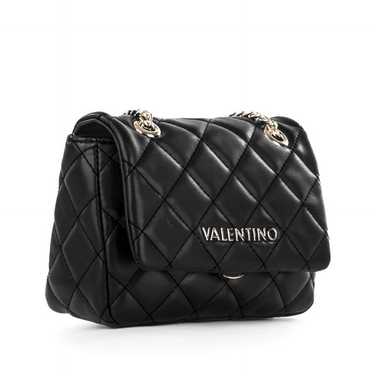 Umhängetasche Ocarina Nero, Farbe: schwarz, Marke: Valentino Bags, EAN: 8054942227607, Abmessungen in cm: 20x15x7, Bild 2 von 8