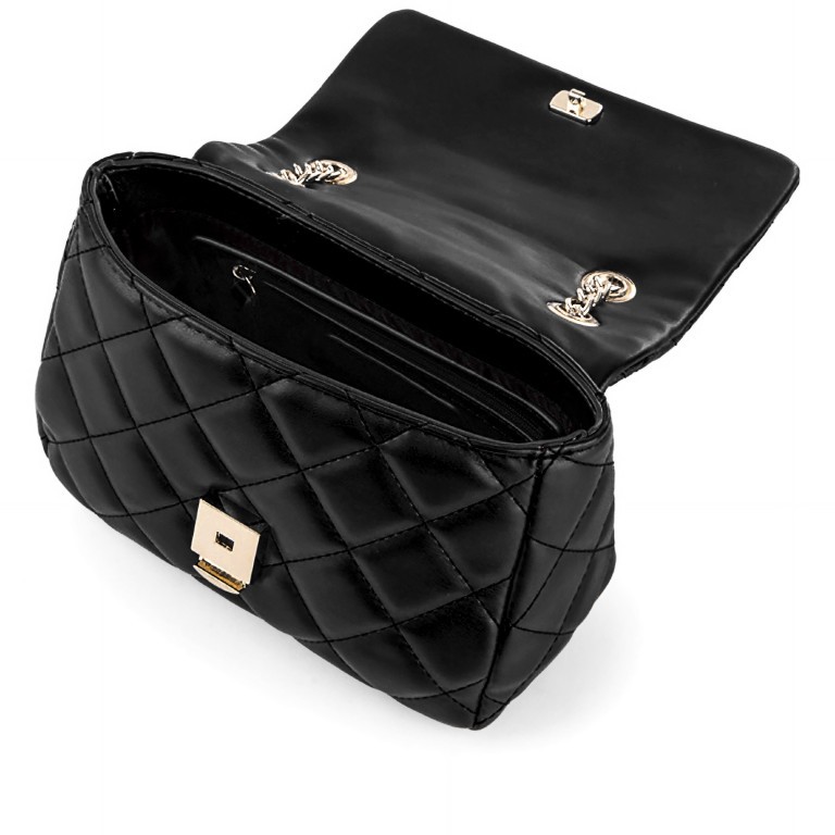 Umhängetasche Ocarina Nero, Farbe: schwarz, Marke: Valentino Bags, EAN: 8054942227607, Abmessungen in cm: 20x15x7, Bild 8 von 8