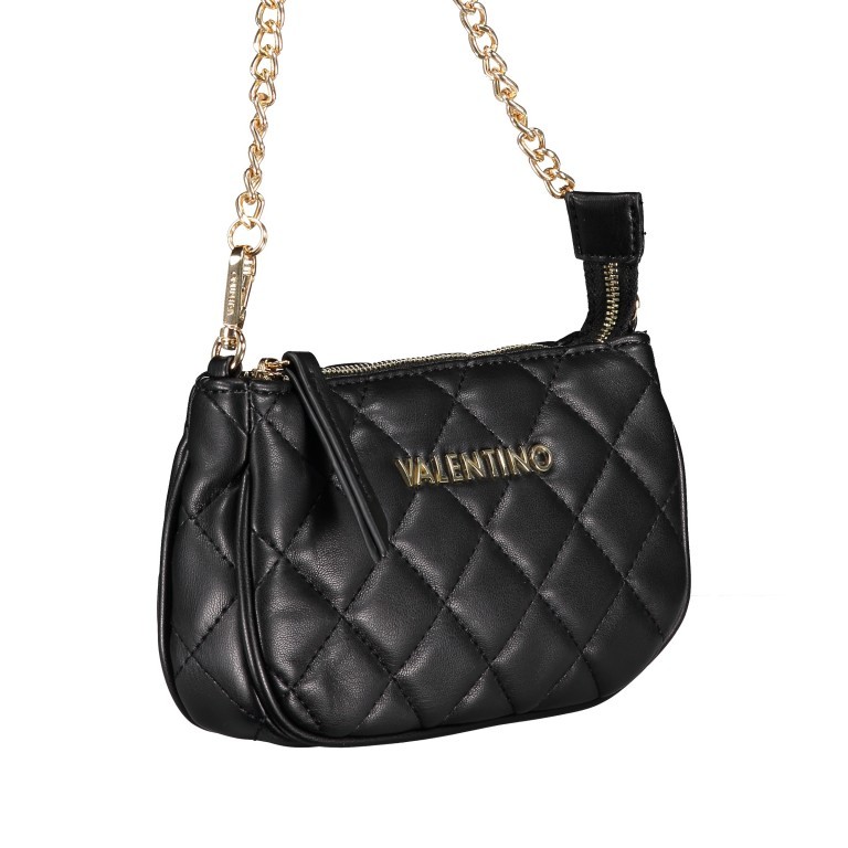 Umhängetasche Ocarina Nero, Farbe: schwarz, Marke: Valentino Bags, EAN: 8054942227812, Abmessungen in cm: 24.5x14.5x5, Bild 12 von 14