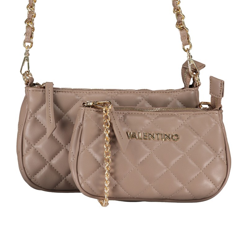 Umhängetasche Ocarina Taupe, Farbe: taupe/khaki, Marke: Valentino Bags, EAN: 8058043177083, Abmessungen in cm: 24.5x14.5x5, Bild 10 von 14