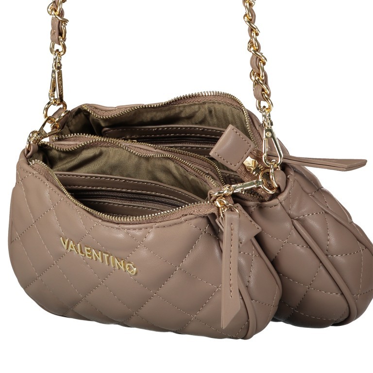 Umhängetasche Ocarina Taupe, Farbe: taupe/khaki, Marke: Valentino Bags, EAN: 8058043177083, Abmessungen in cm: 24.5x14.5x5, Bild 9 von 14