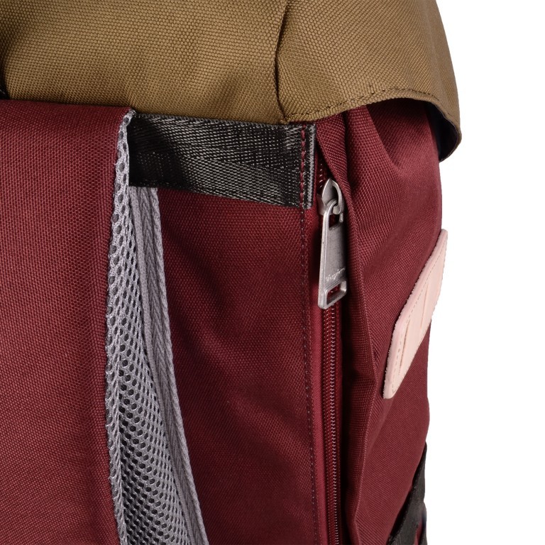 Rucksack Colorado Earth Tone Series Größe 19 Liter Maroon Khaki, Farbe: braun, Marke: Doughnut, EAN: 4895222505503, Abmessungen in cm: 28x47x15, Bild 11 von 11