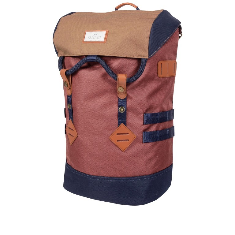 Rucksack Colorado Earth Tone Series Größe 19 Liter Maroon Khaki, Farbe: braun, Marke: Doughnut, EAN: 4895222505503, Abmessungen in cm: 28x47x15, Bild 2 von 11