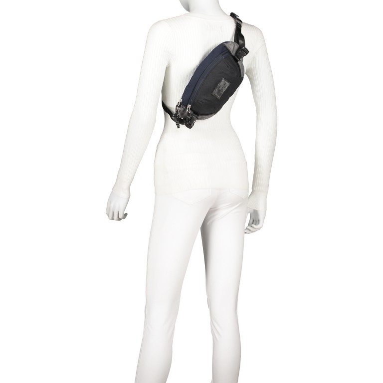 Gürteltasche Seattle Charcoal Nautical, Farbe: grau, Marke: Doughnut, EAN: 4895222505596, Abmessungen in cm: 30x16x6, Bild 5 von 6
