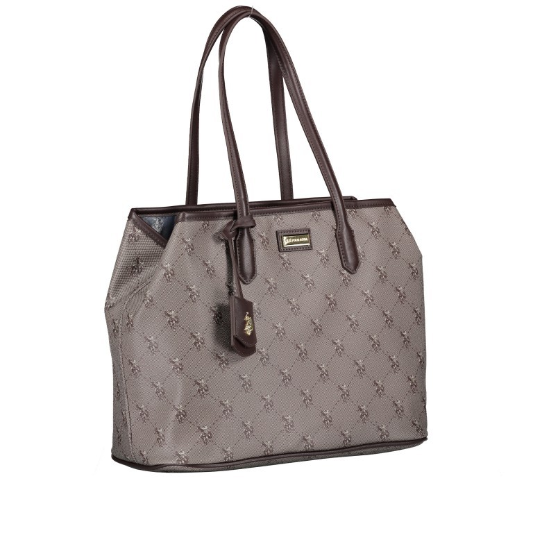 Shopper Hampton M Brown Brown, Farbe: braun, Marke: U.S. Polo Assn., EAN: 8052792862788, Abmessungen in cm: 35x29x18, Bild 2 von 6
