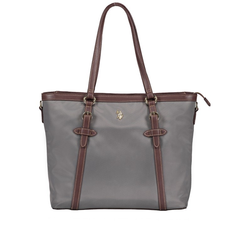 Shopper Houston Grey, Farbe: grau, Marke: U.S. Polo Assn., EAN: 8052792837540, Abmessungen in cm: 33x29x12, Bild 1 von 7
