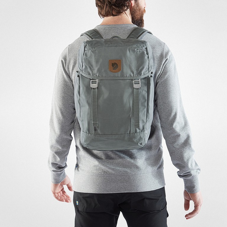 Rucksack Greenland Top Super Grey, Farbe: grau, Marke: Fjällräven, EAN: 7323450642846, Abmessungen in cm: 26x43x15, Bild 4 von 9