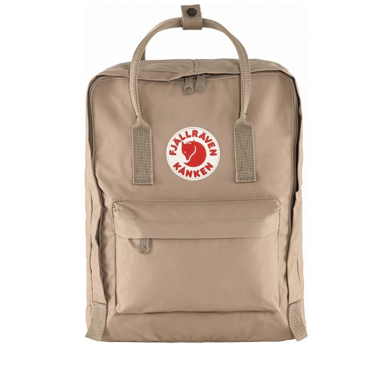 Rucksack Kånken Clay, Farbe: beige, Marke: Fjällräven, EAN: 7323450643126, Abmessungen in cm: 27x38x13, Bild 1 von 15