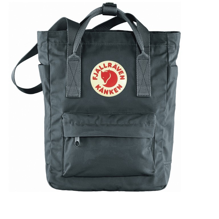 Tasche Kånken Totepack Mini Graphite, Farbe: anthrazit, Marke: Fjällräven, EAN: 7323450644031, Abmessungen in cm: 25x30x13, Bild 1 von 8