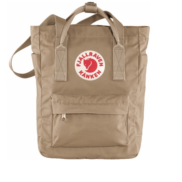 Tasche Kånken Totepack Mini Clay, Farbe: beige, Marke: Fjällräven, EAN: 7323450644048, Abmessungen in cm: 25x30x13, Bild 1 von 8