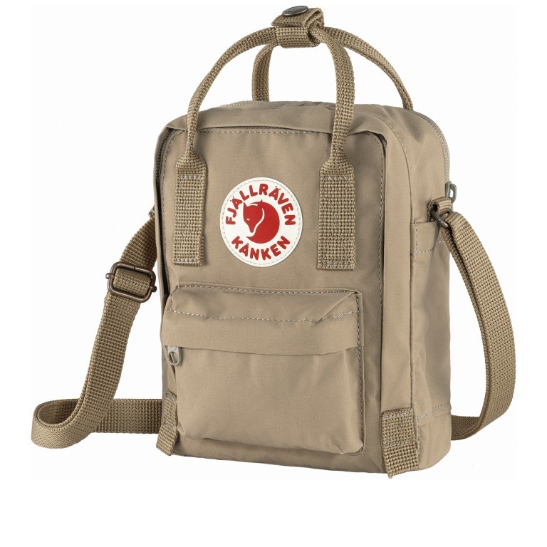 Umhängetasche Kånken Sling Clay, Farbe: beige, Marke: Fjällräven, EAN: 7323450644420, Abmessungen in cm: 15x20x11, Bild 1 von 10