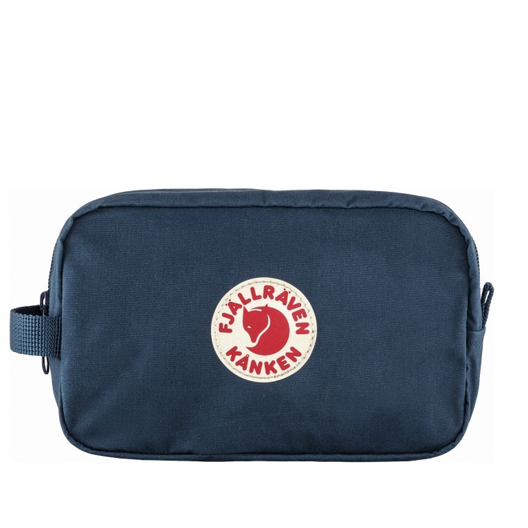 Kosmetiktasche Kånken Gear Bag Navy, Farbe: blau/petrol, Marke: Fjällräven, EAN: 7323450634971, Abmessungen in cm: 19.5x12x6.5, Bild 1 von 4