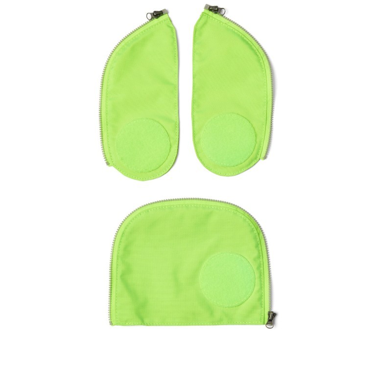 Sicherheitsset Fluo Zip-Set 3-tlg. Grün, Farbe: grün/oliv, Marke: Ergobag, EAN: 4057081121892, Bild 1 von 7