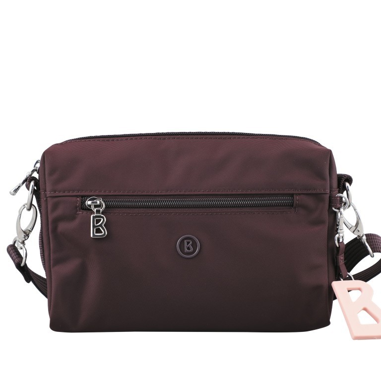Umhängetasche Verbier Pukie Burgundy, Farbe: rot/weinrot, Marke: Bogner, EAN: 4053533837502, Abmessungen in cm: 22x15x4, Bild 1 von 6