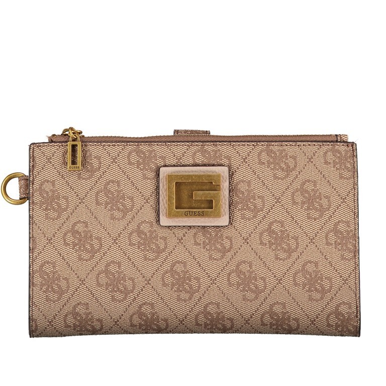 Geldbörse Latte, Farbe: braun, Marke: Guess, EAN: 0190231409861, Abmessungen in cm: 18.5x11x2, Bild 1 von 6
