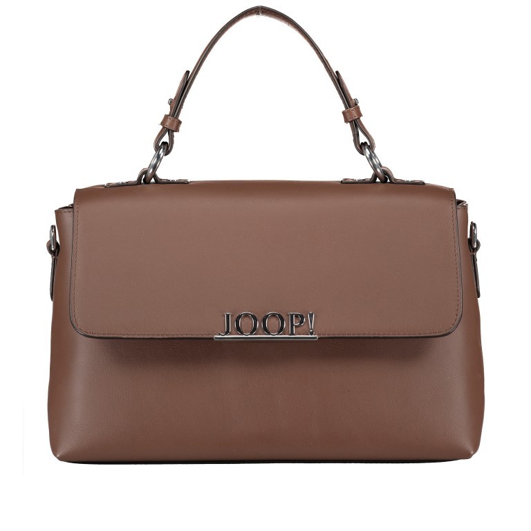 Handtasche Sofisticato Vela SHF Cognac, Farbe: cognac, Marke: Joop!, EAN: 4053533845538, Abmessungen in cm: 30x19x12, Bild 1 von 7