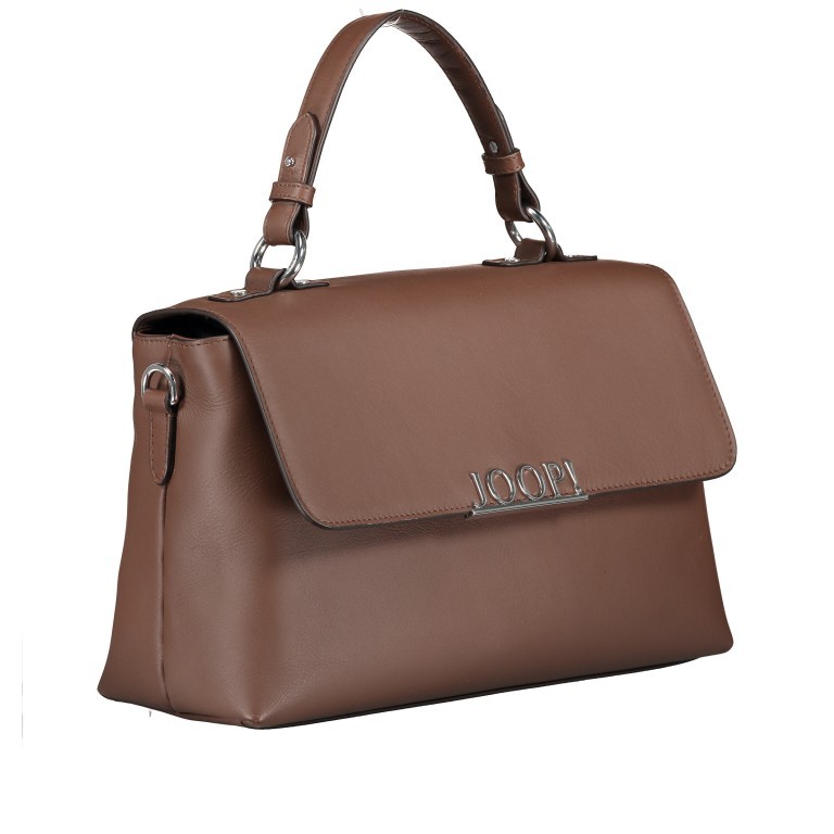 Handtasche Sofisticato Vela SHF Cognac, Farbe: cognac, Marke: Joop!, EAN: 4053533845538, Abmessungen in cm: 30x19x12, Bild 2 von 7