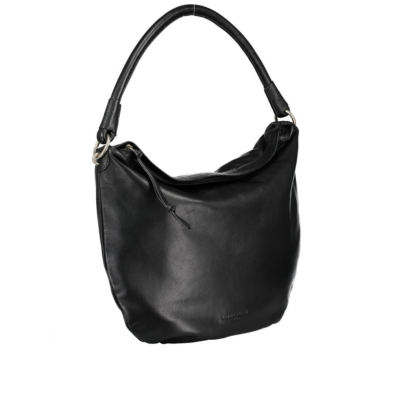 Beuteltasche Basic Lova Hobo Black, Farbe: schwarz, Marke: Liebeskind Berlin, EAN: 4058629148173, Abmessungen in cm: 36x34x2, Bild 2 von 7