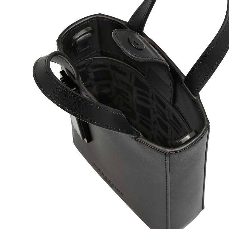 Handtasche Paper Bag Tote XS Carter Black, Farbe: schwarz, Marke: Liebeskind Berlin, EAN: 4058629147565, Abmessungen in cm: 13x17x4, Bild 6 von 7