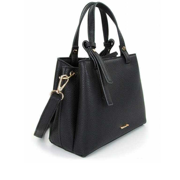Handtasche Brooke Black, Farbe: schwarz, Marke: Tamaris, EAN: 4063512018235, Abmessungen in cm: 24x18x12, Bild 2 von 9