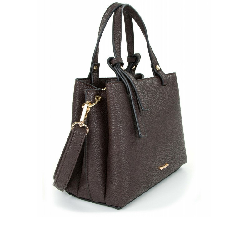 Handtasche Brooke Brown, Farbe: braun, Marke: Tamaris, EAN: 4063512018242, Abmessungen in cm: 24x18x12, Bild 2 von 9