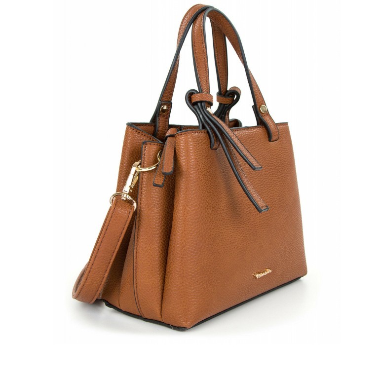 Handtasche Brooke Cognac, Farbe: cognac, Marke: Tamaris, EAN: 4063512018273, Abmessungen in cm: 24x18x12, Bild 2 von 9