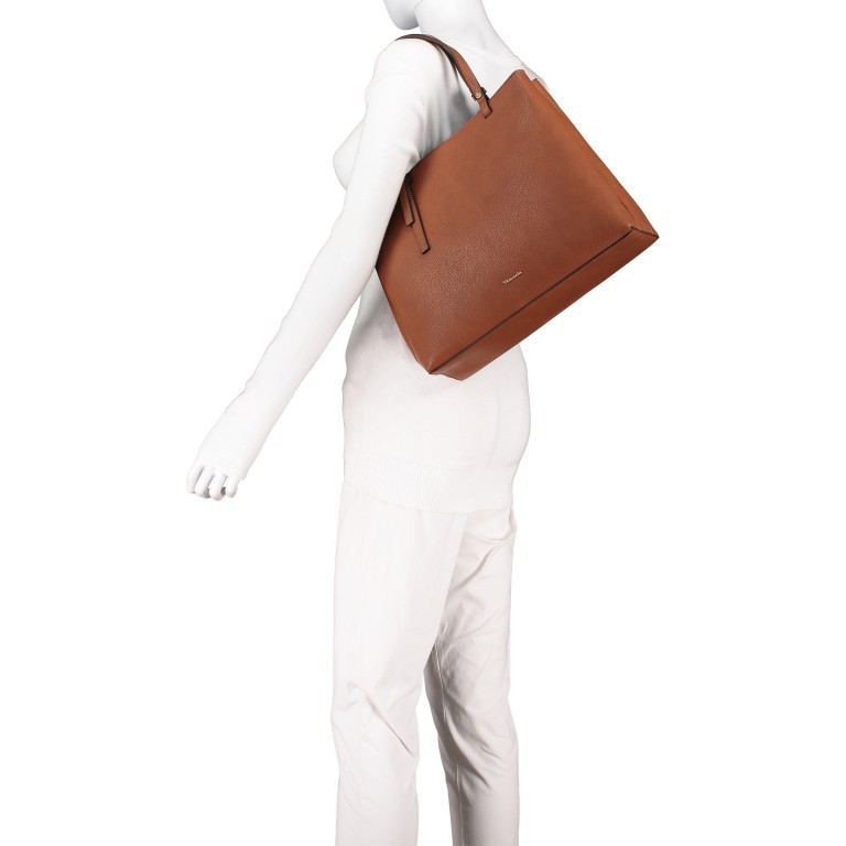 Handtasche Brooke Brown, Farbe: braun, Marke: Tamaris, EAN: 4063512018365, Abmessungen in cm: 33.5x28x13, Bild 4 von 9