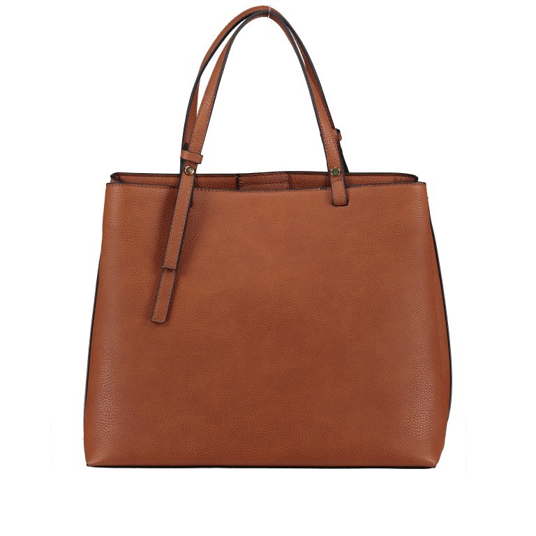 Handtasche Brooke Cognac, Farbe: cognac, Marke: Tamaris, EAN: 4063512018396, Abmessungen in cm: 33.5x28x13, Bild 3 von 9