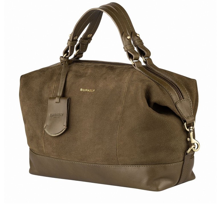 Shopper Soul Skye 1000004-69 Green, Farbe: grün/oliv, Marke: Burkely, EAN: 8717128031572, Abmessungen in cm: 33x22x12, Bild 2 von 6