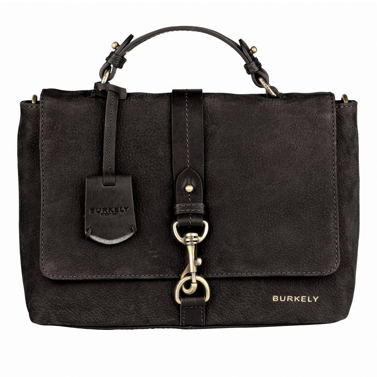 Umhängetasche Soul Skye 1000006-69 Black, Farbe: schwarz, Marke: Burkely, EAN: 8717128030148, Abmessungen in cm: 24x19x10, Bild 1 von 8