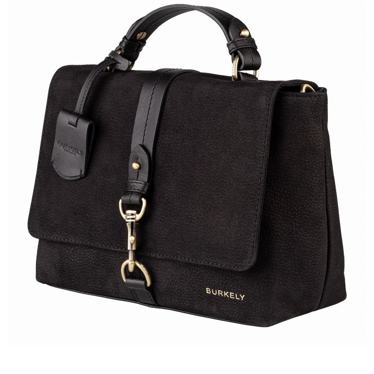 Umhängetasche Soul Skye 1000006-69 Black, Farbe: schwarz, Marke: Burkely, EAN: 8717128030148, Abmessungen in cm: 24x19x10, Bild 2 von 8
