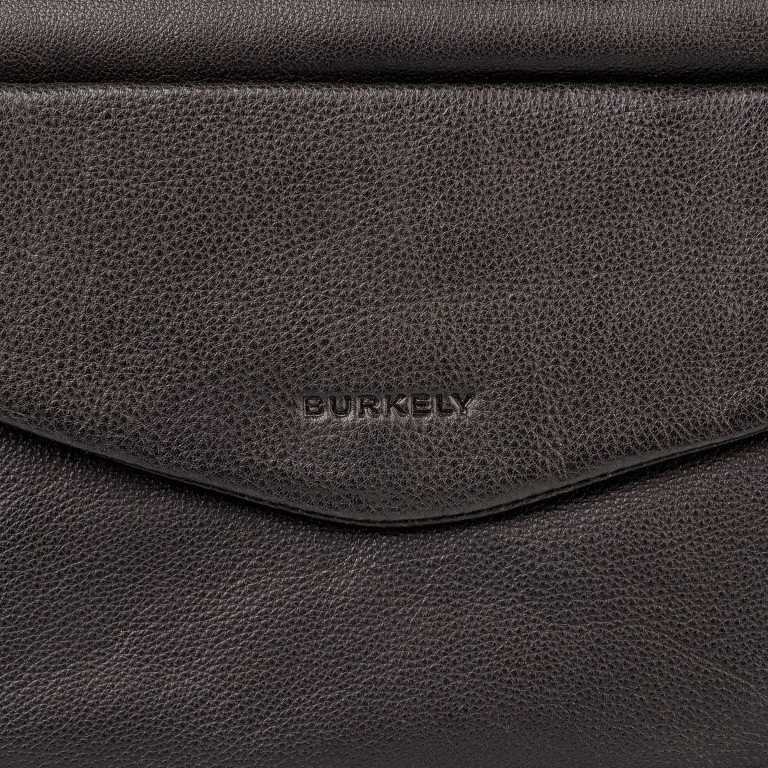 Beuteltasche Just Jackie 1000030-84 Black, Farbe: schwarz, Marke: Burkely, EAN: 8717128022600, Abmessungen in cm: 39x28x7, Bild 6 von 6