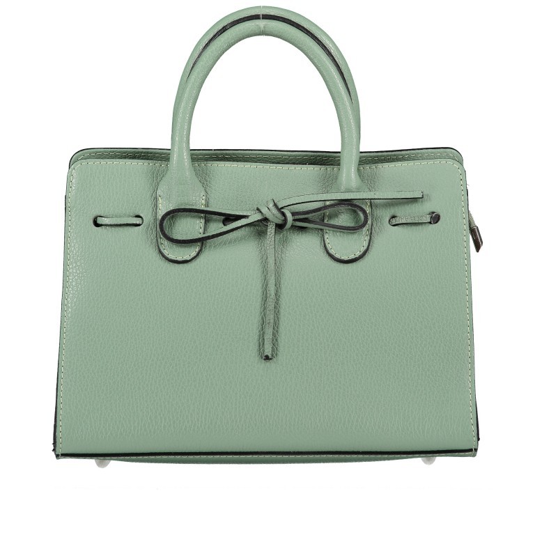 Handtasche Dollaro Hellgrün, Farbe: grün/oliv, Marke: Hausfelder Manufaktur, EAN: 4065646003491, Abmessungen in cm: 28.5x21x12, Bild 1 von 8