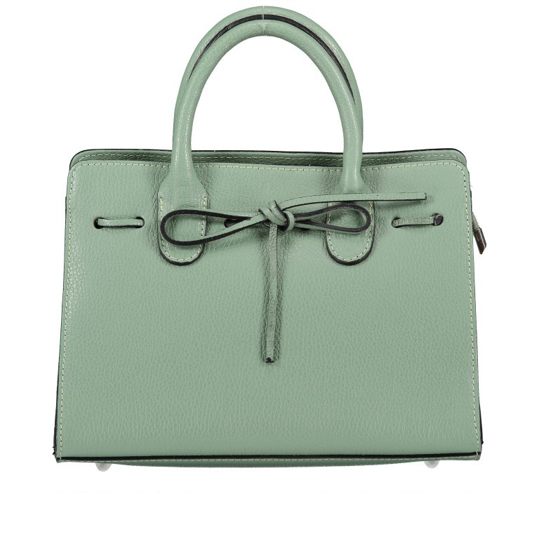 Handtasche Dollaro Hellgrün, Farbe: grün/oliv, Marke: Hausfelder Manufaktur, EAN: 4065646003491, Abmessungen in cm: 28.5x21x12, Bild 1 von 7
