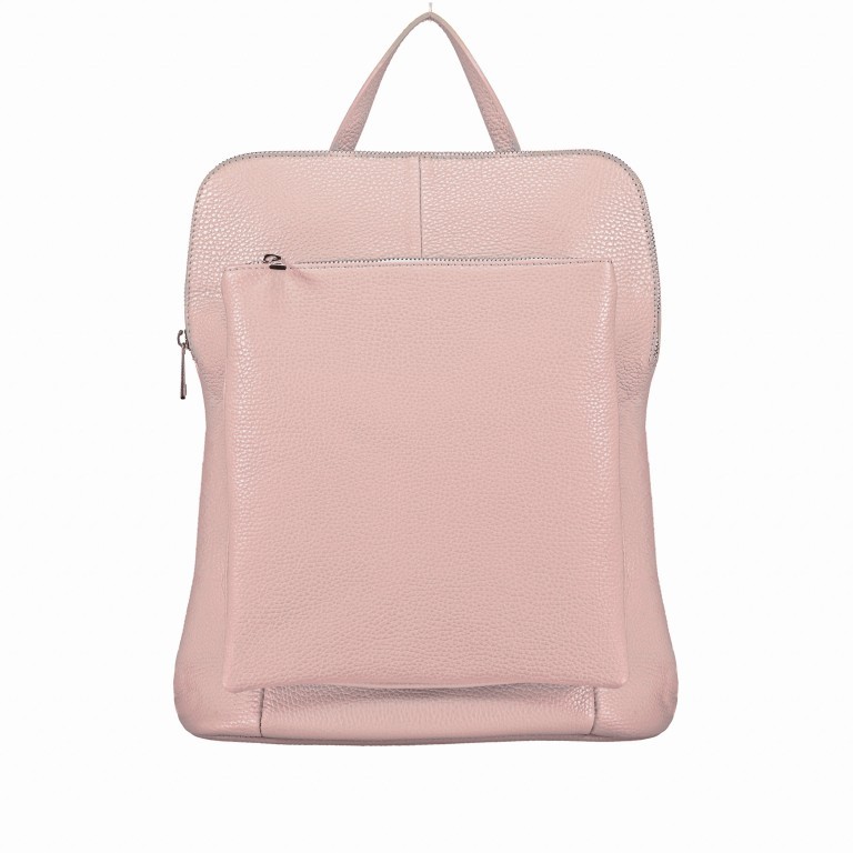 Rucksack / Umhängetasche Dollaro Rose, Farbe: rosa/pink, Marke: Hausfelder Manufaktur, EAN: 4065646003026, Abmessungen in cm: 29x38x11, Bild 1 von 9