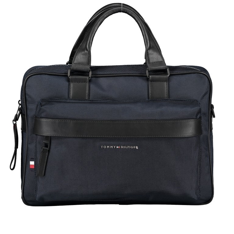 Aktentasche Elevated Computer Bag Desert Sky, Farbe: blau/petrol, Marke: Tommy Hilfiger, EAN: 8720111767068, Abmessungen in cm: 39x28x9, Bild 1 von 8