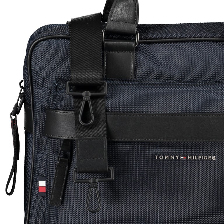 Aktentasche Elevated Computer Bag Desert Sky, Farbe: blau/petrol, Marke: Tommy Hilfiger, EAN: 8720111767068, Abmessungen in cm: 39x28x9, Bild 8 von 8
