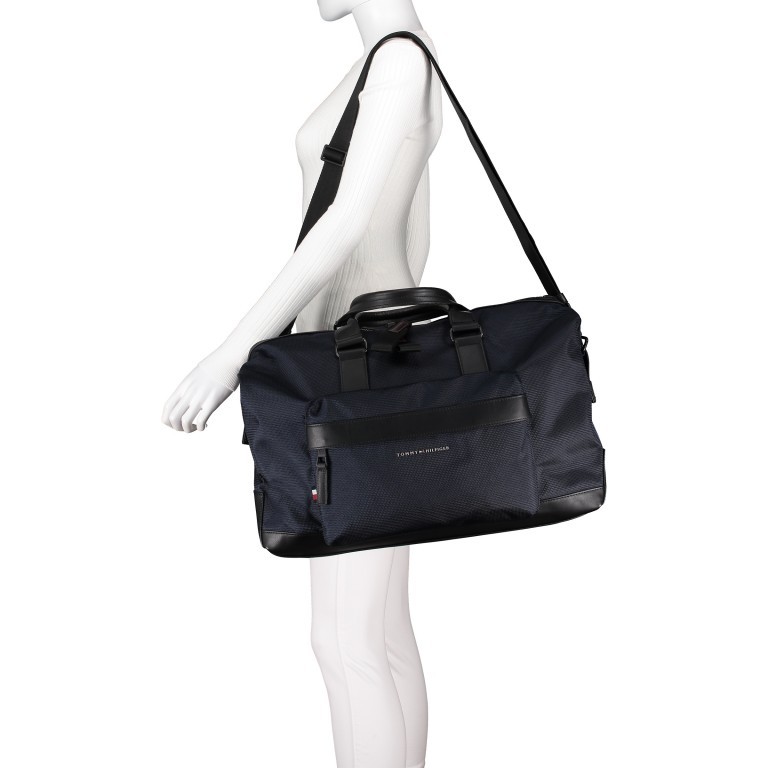 Reisetasche Elevated Duffle Desert Sky, Farbe: blau/petrol, Marke: Tommy Hilfiger, EAN: 8720111769161, Bild 4 von 10