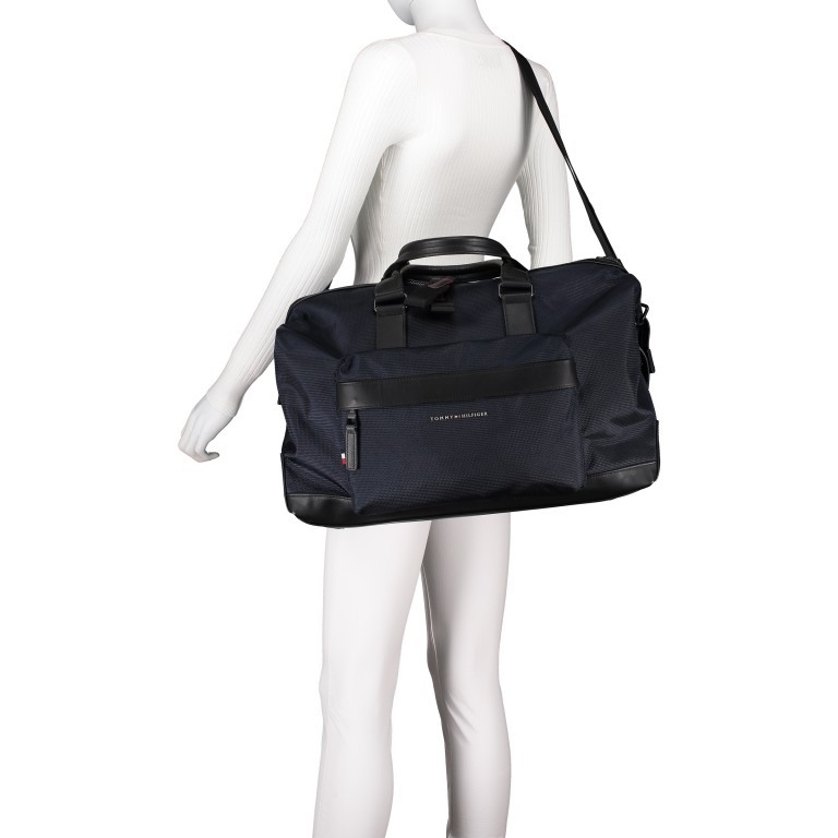 Reisetasche Elevated Duffle Desert Sky, Farbe: blau/petrol, Marke: Tommy Hilfiger, EAN: 8720111769161, Bild 6 von 10