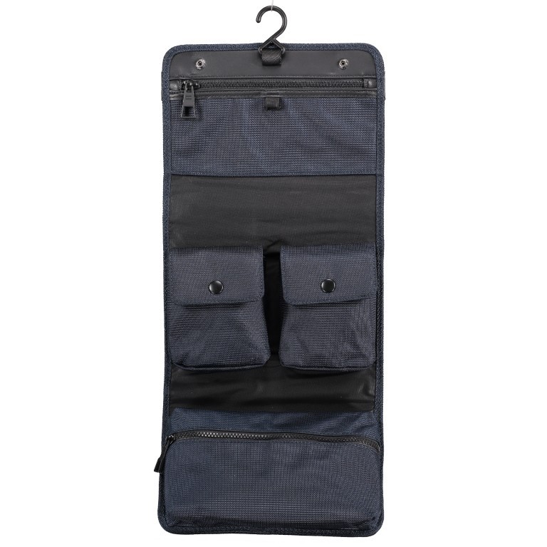 Kulturbeutel Elevated Washbag Desert Sky, Farbe: blau/petrol, Marke: Tommy Hilfiger, EAN: 8720111770181, Abmessungen in cm: 24x16x8, Bild 5 von 5